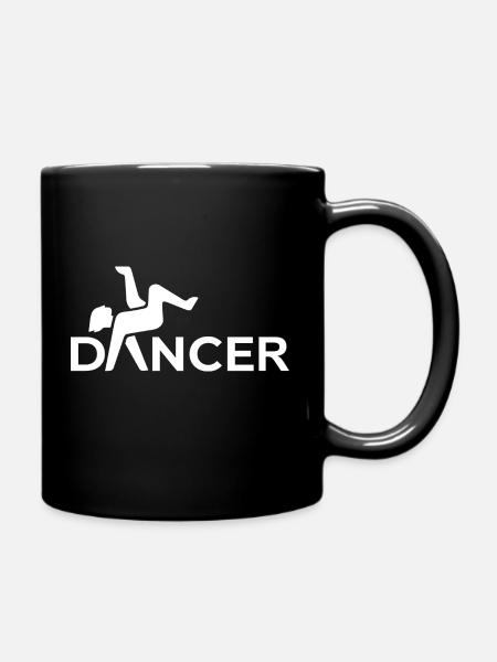 Dancer - Tasse einfarbig - Schwarz