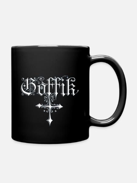 Goffik - Tasse einfarbig - Schwarz