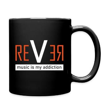 La musique est mon addiction -reVer - Mug uni - noir - Droite