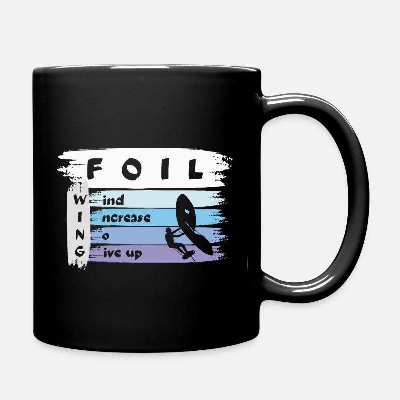 Wingfoil foil - Mug uni - noir