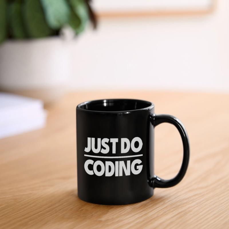 Just Do Coding - IT - Programming Full Colour Mug