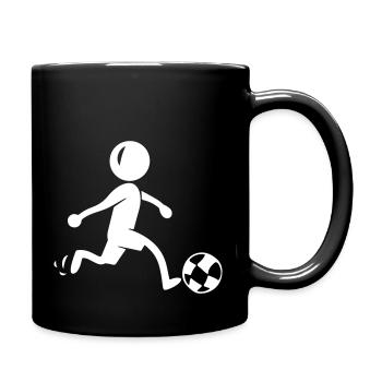 Football Football Équipe de joueurs - Mug uni - noir - Droite