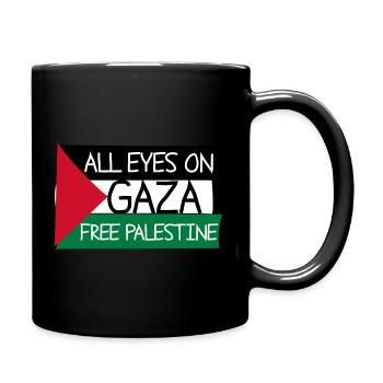 GAZA, Palestine - Full Colour Mug - black - Right