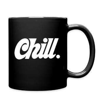Chill - Full Colour Mug - black - Right