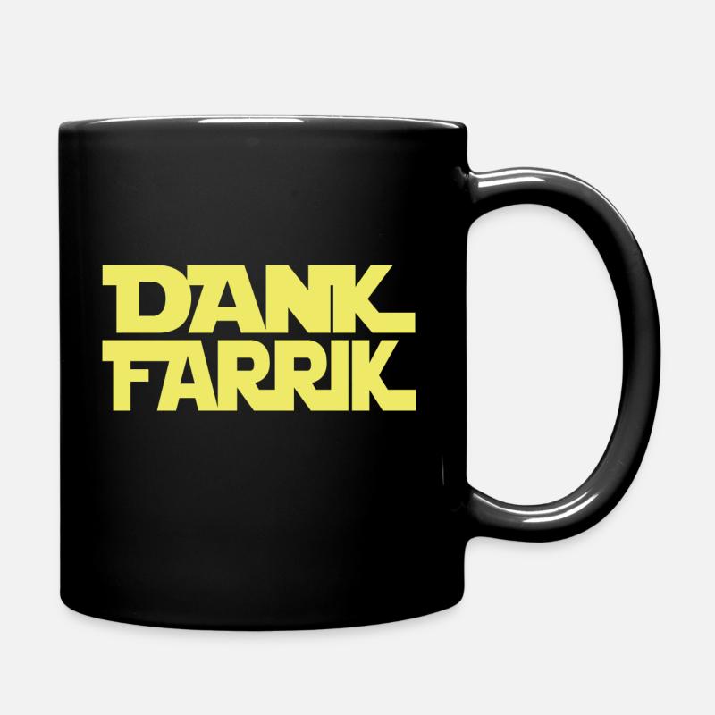 Dank Farrik - Tasse einfarbig - Schwarz