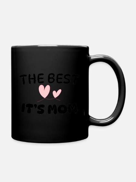 Das BESTE, was es ist Mama - Tasse einfarbig - Schwarz
