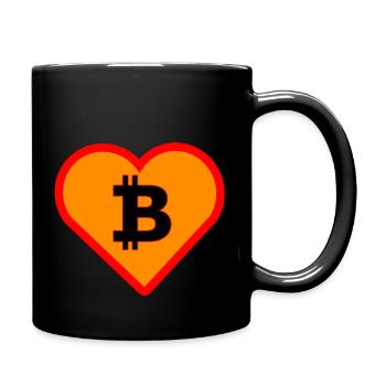 J’ai adoré le bitcoin - Mug uni - noir - Droite