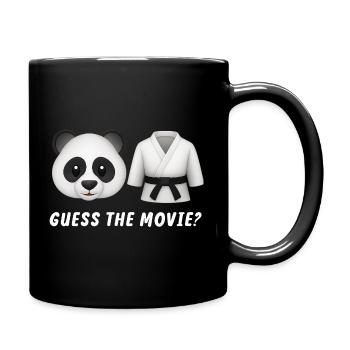 Guess the Movie Funny Humorous - Full Colour Mug - black - Right