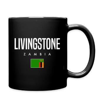 Livingstone Zambia - Full Colour Mug - black - Right
