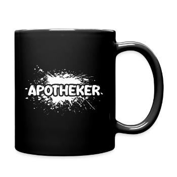 Emploi Pharmacien - Mug uni - noir - Droite