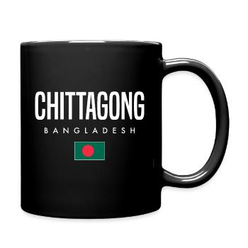 Chittagong, Bangladesh - Full Colour Mug - black - Right