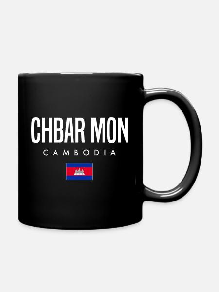 Chbar Mon Cambodge Khmer - Mug uni - noir
