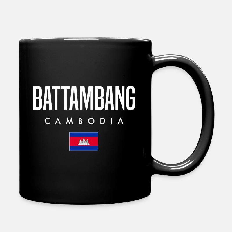 Battambang Cambodge Khmer - Mug uni - noir