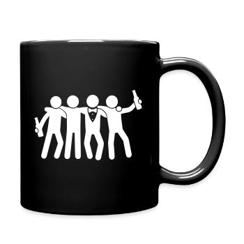 Junggesellenabschied Jga Team Bräutigam - Tasse einfarbig - Schwarz - Rechts