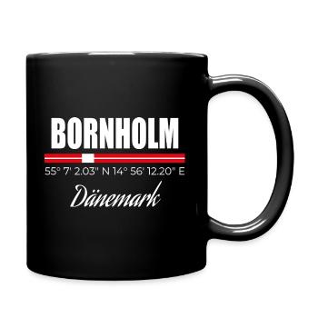 Bornholm - Full Colour Mug - black - Right