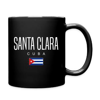 Santa Clara Cuba Cubans - Full Colour Mug - black - Right