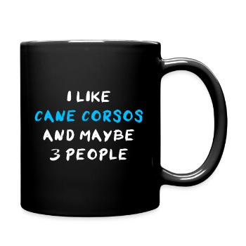 Cane Corso Italiano - Full Colour Mug - black - Right