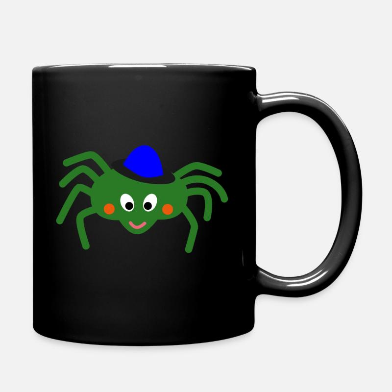 Clownspinne - Tasse einfarbig - Schwarz