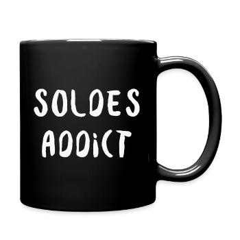 Sale Addict Humor Shopping and Fashion - Full Colour Mug - black - Right