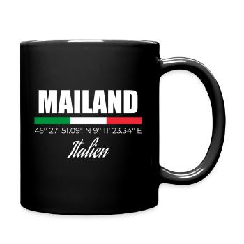Milan - Full Colour Mug - black - Right