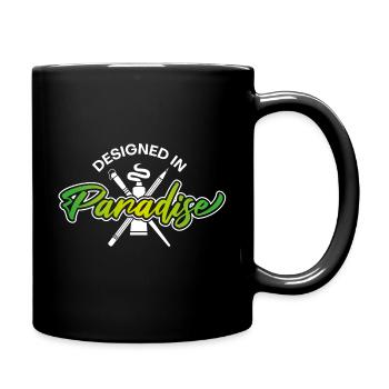 Conçu au paradis - Mug uni - noir - Droite