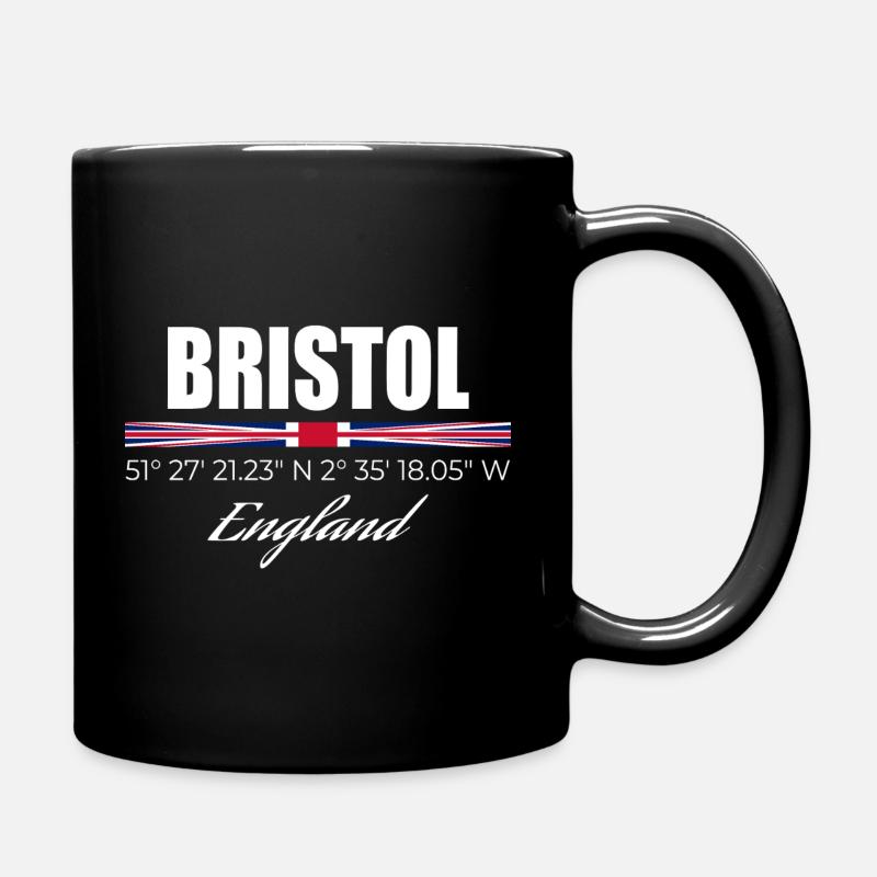 Bristol - Full Colour Mug - black