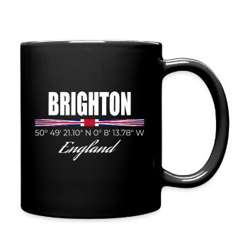 Brighton - Full Colour Mug - black - Right