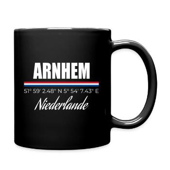 Arnhem - Full Colour Mug - black - Right