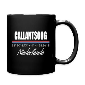 Callantsoog - Tasse einfarbig - Schwarz - Rechts