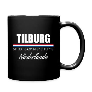 Tilburg - Tasse einfarbig - Schwarz - Rechts