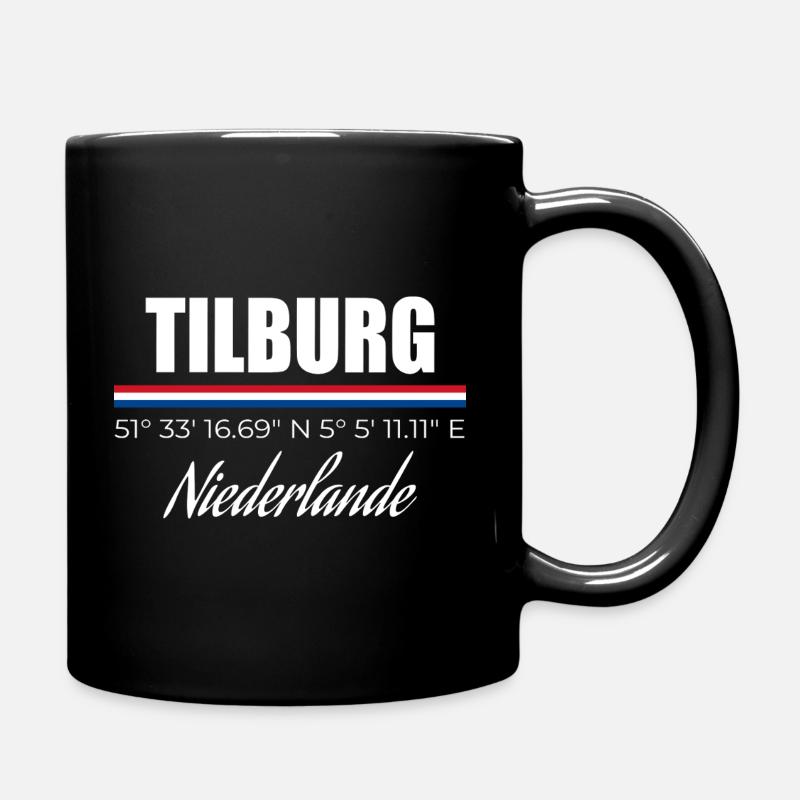 Tilburg - Tasse einfarbig - Schwarz