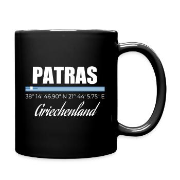 Patras - Mug uni - noir - Droite