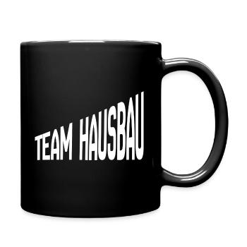 Team House Construction - Full Colour Mug - black - Right
