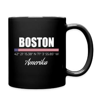 Boston - Mug uni - noir - Droite