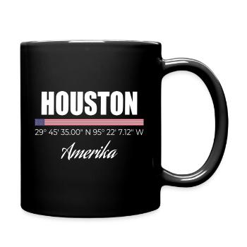 Houston - Mug uni - noir - Droite