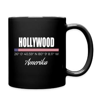 Hollywoodien - Mug uni - noir - Droite
