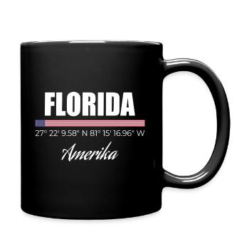 Floride - Mug uni - noir - Droite