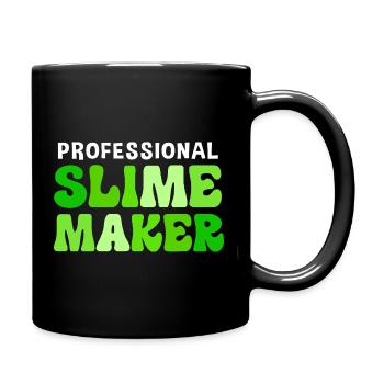 Slime visqueux Slime - Mug uni - noir - Droite