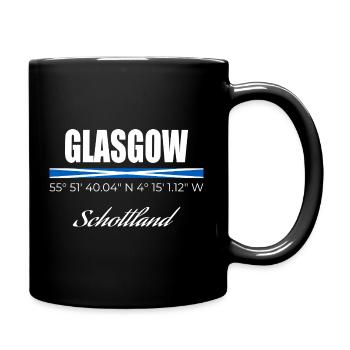 Glasgow - Full Colour Mug - black - Right