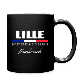 Lille - Tasse einfarbig - Schwarz - Rechts