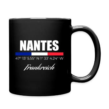 Nantes - Tasse einfarbig - Schwarz - Rechts