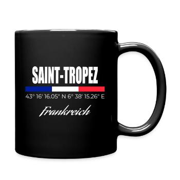 Saint-Tropez - Full Colour Mug - black - Right