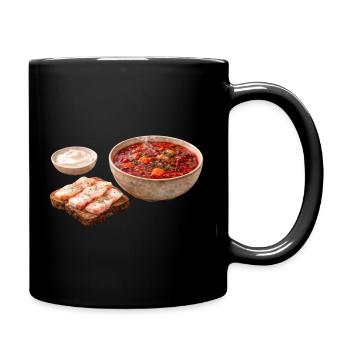 Borsch - Full Colour Mug - black - Right