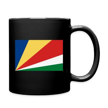Color Geometry Stripes - Full Colour Mug - black - Right