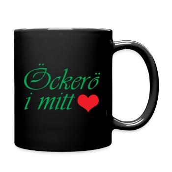 Öckerö in my heart - Full Colour Mug - black - Right
