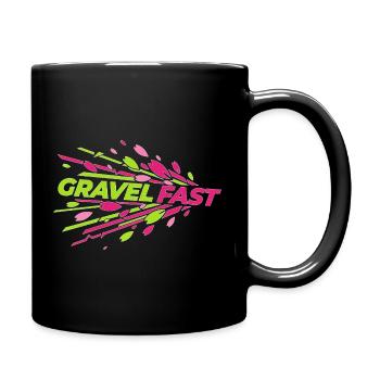 Kies Schnellgeschwindigkeits-Blütenvektor - Tasse einfarbig - Schwarz - Rechts