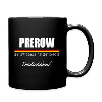 Prerow - Tasse einfarbig - Schwarz - Rechts