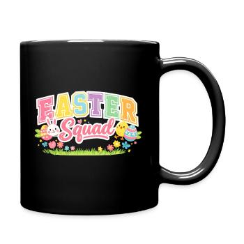 Easter Squad Egg Hunt - Full Colour Mug - black - Right
