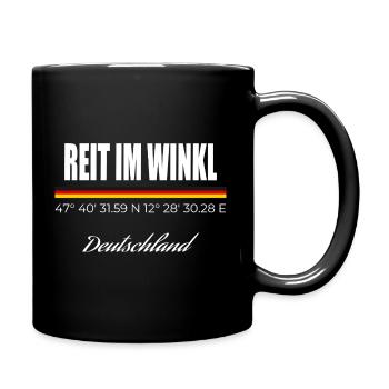 Reit im Winkl - Mug uni - noir - Droite
