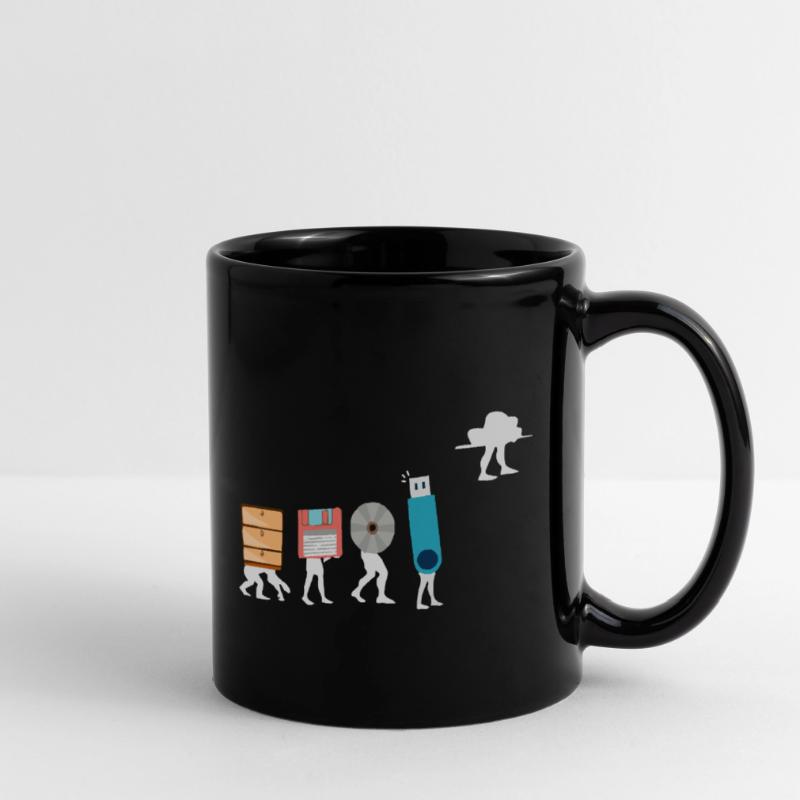 Cloud Computing Funny Programmer Data AI Software Full Colour Mug